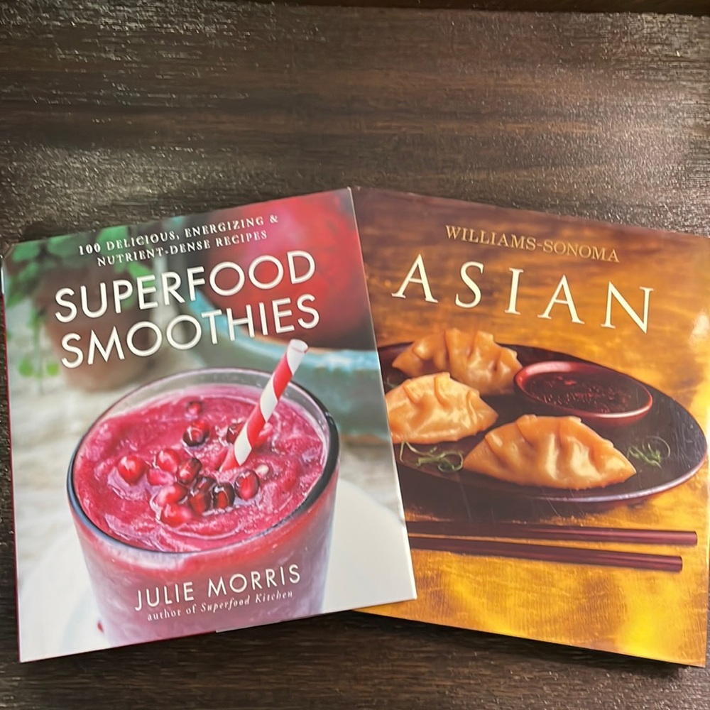 Two Hardcover Cookbooks w/Jackets